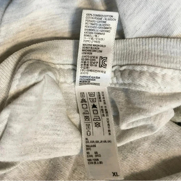 American Apparel Graphic T-Shirt | Short Sleeve | Man in Ocean Scene - Picture 5 of 9